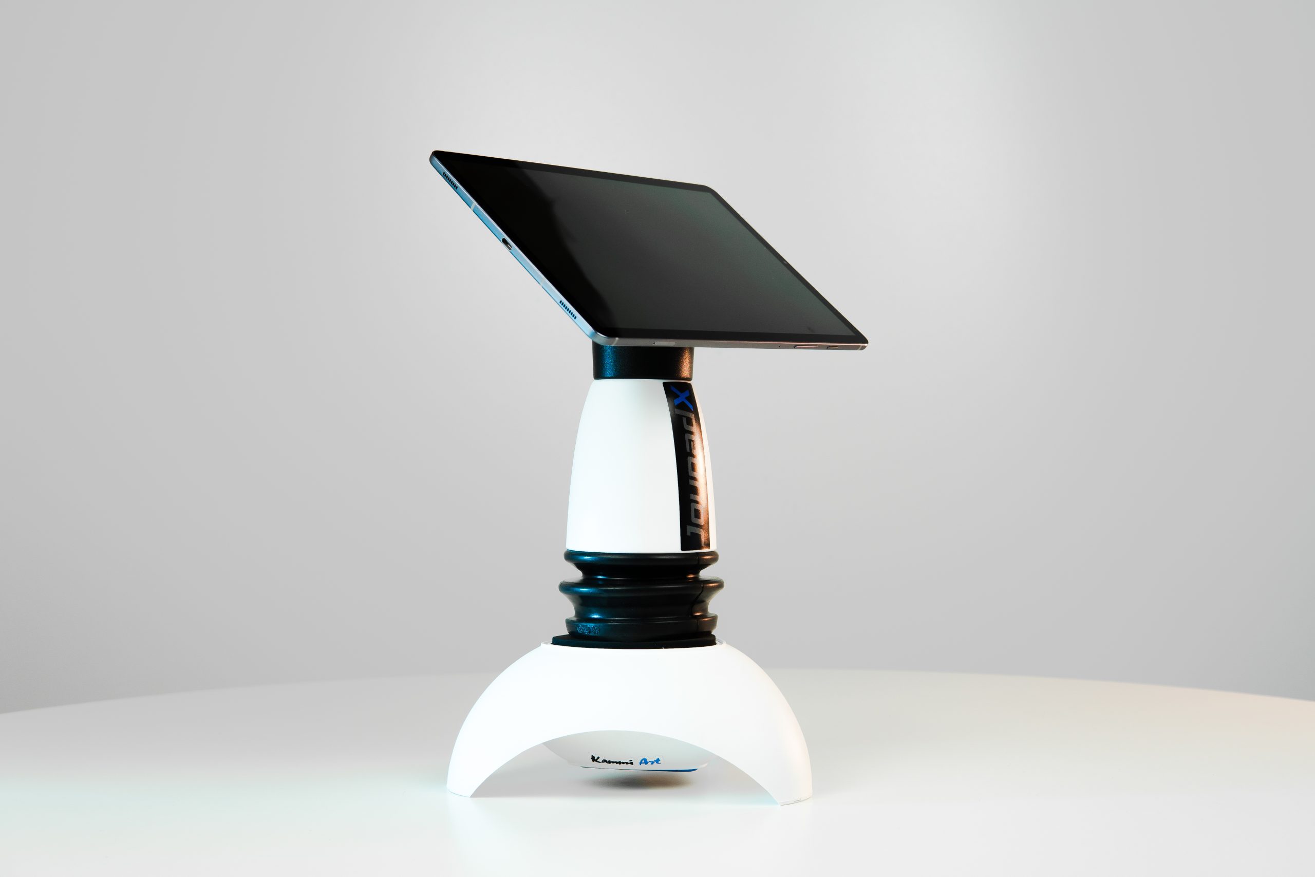 JoypadX holding a tablet horizontally